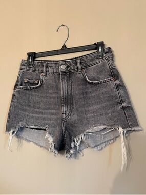Zara Faded Black Shorts
